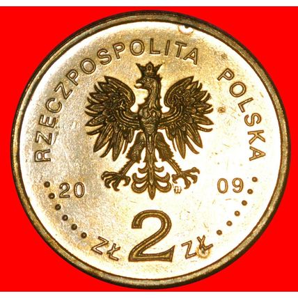 TATRY MOUNTAINS: POLAND ★ 2 ZLOTY 1909 2009 NORDIC GOLD UNC★LOW START★NO RESERVE