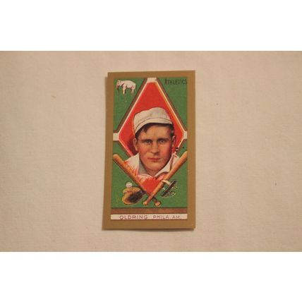 Reuben "Rube" Oldring Card Collectors 1911 T-205 Gold Border REPRINT