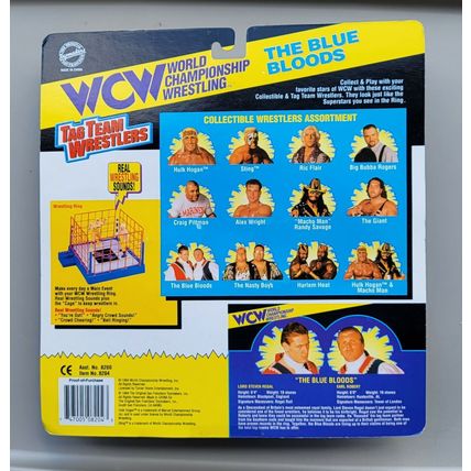 wwe wwf ljn wrestling superstars tag team the blue bloods wrestling figures