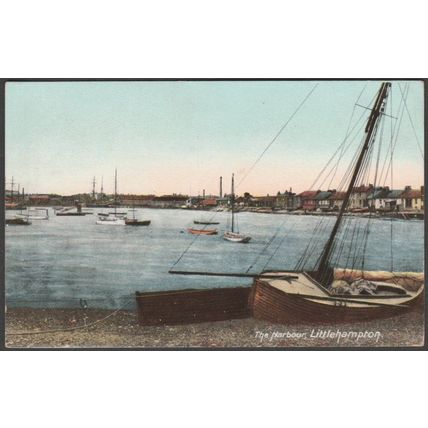 The Harbour, Littlehampton, Sussex, c.1905-10 - Brown & Rawcliffe Postcard