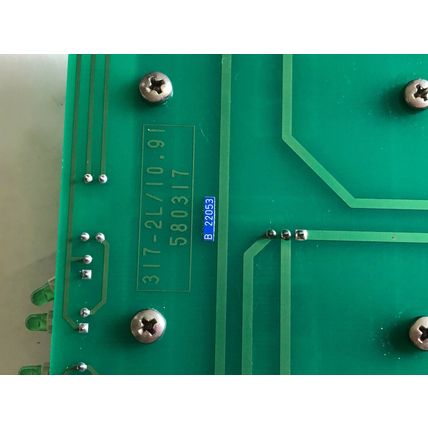 ROFIN-SINAR 317-2/10.91,581317,ROFIN 000202,SINAR 317-2B/10.91 ,580317 BOARD,AN