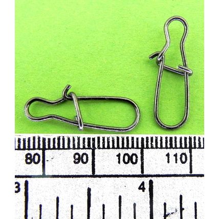 clips de ligne / kite - moyen (test de 18 kg) - pack de 2 paires