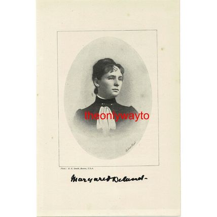 Margaret Deland (née Margaretta Wade Campbell), Author, Book Illustration, 1895