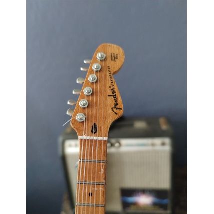 JIMMIE VAUGHAN-Custom Vintage Fender Strat 1:4 Scale Replica Guitar ~Axe Heaven~