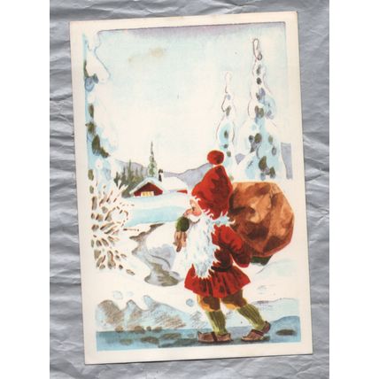 God Jul Och Gott Nytt Ar` - Sweden - Postally Used - ? Postmark