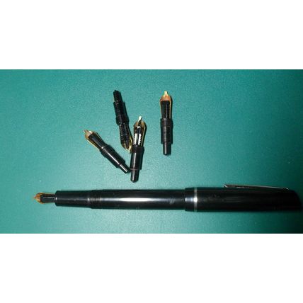 Osmiroid 65 Fountain Pen 5 Nibs Broad Oblique B3 B2 LH Fine Italic LH Med Italic