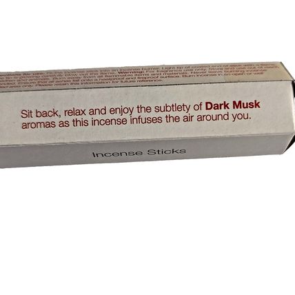 3 tubes of incessance sticks Jasmine, Dark Musk, Floral all new Clearing stock
