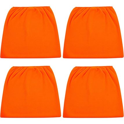 4 Packs Vac Filter Cover, Reusable Pre Filter Bag for Shop Vac VF4000, VF5000, D