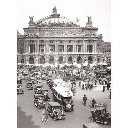 Paris: Place de l'Opera, Opera Garnier, 1929.
