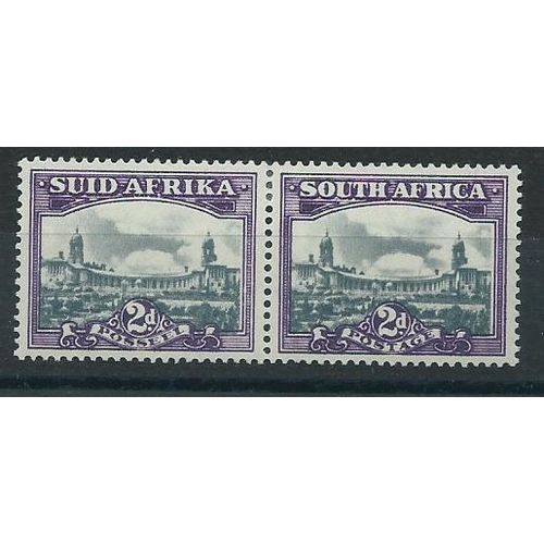 south africa stamps sg107c pair hm