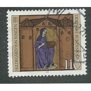 GER 1979 110pf 'HILDEGARD VON BINGEN' FINE USED (EBID43-189)