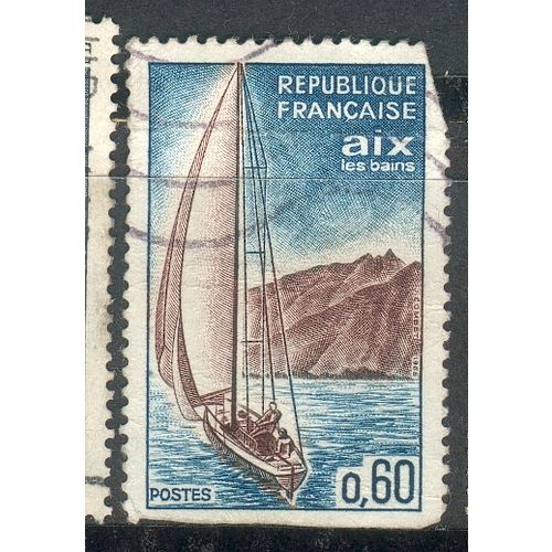 France Stamps 1965 - SG 1685 - 60c Yachting, Aix-Les-Bains - used