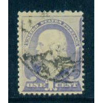 Used 212 1c Benjamin Franklin Average M01575