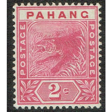 Pahang 1891 2c Rose SG12 MM