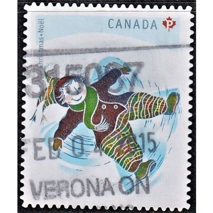 CANADA, 2008 'P' Christmas, SG 2577 (Scott #2293), used