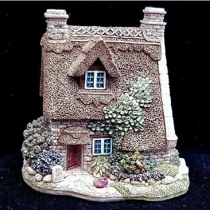 Lilliput Lane Milestone Thatched Cottage Collectable Vintage Ornament
