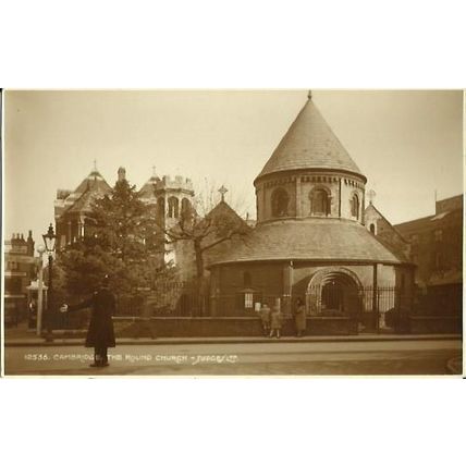 CAMBRIDGE Round Church Postcard (Judges 12536)