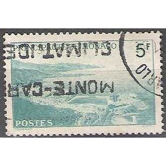 Monaco 1949 Michel 385 O Cote (2008) 0.30 € Vue générale de la principaute