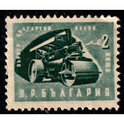 Bulgaria 1951 Industry 2L Used Stamp Roller