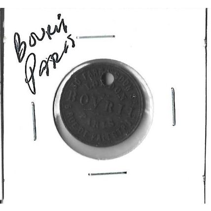 Paris, France Bovril medal XF