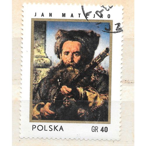 Artist Jan Matejko POLAND Painting Stamp 1972 GR 40