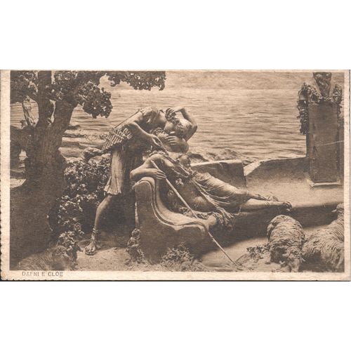 Spain Postcard - Dafni E Cloe - Lo bacio nonche diecl volte, ma molte volte.....