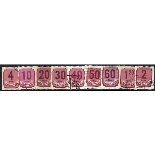 1946/1950 Michel P179/P187 - #3 cancelled