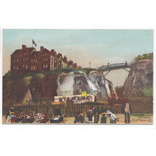 Newgate Gap Way Cliftonville Kent Hildesheimer & Co Postcard 601