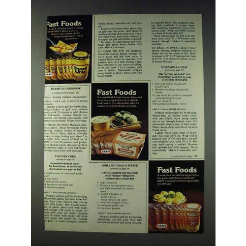 1978 Kraft Ad - Cheez Whiz, Process Cheese Spread