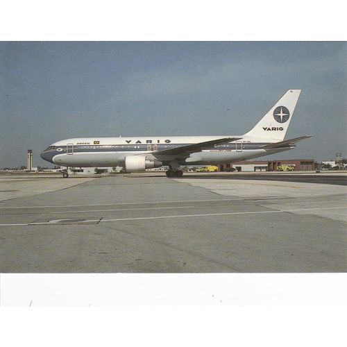 Varig Boeing B767 205 Aircraft Postcard (A20904)