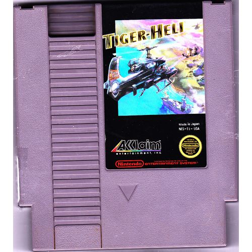 Tiger-Heli - Nintendo Nes 1987 Video Game - Very Good