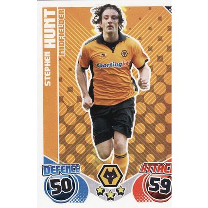 Match Attax 2010/2011 357 Stephen Hunt Woverhampton Wanderers