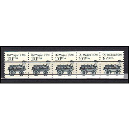 2130c 10.1c Oil Wagon Fine MNH Dry Gum PNC 1/5 Black AA0412