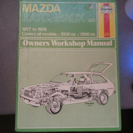 Haynes Mazda Hatchback 1977 to 1978 (323)