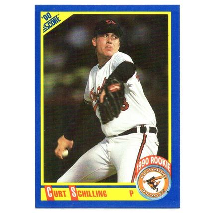 90 SCORE CURT SCHILLING ROOKIE