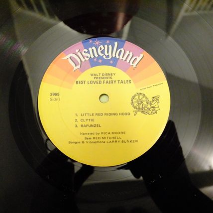 WALT DISNEY records LOVED FAIRY TALES LP vinyl children vintage Disneyland 1967