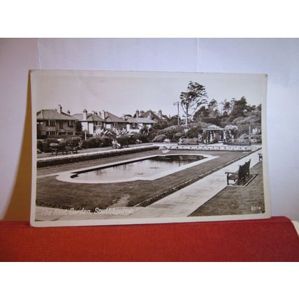 THE REST GARDEN, SOUTHBOURNE, Dorset used postcard RP 1950s =