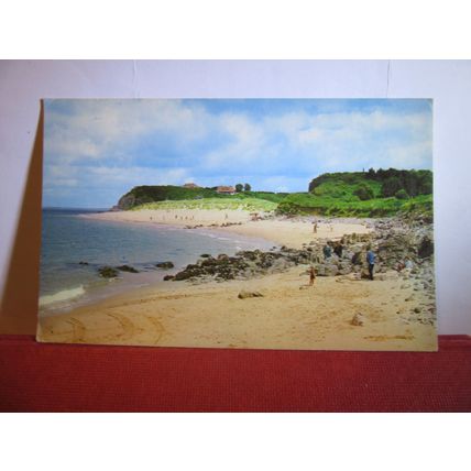 PRIORY BAY, CALDEY ISLAND, PEMBROKESHIRE unused vintage postcard =