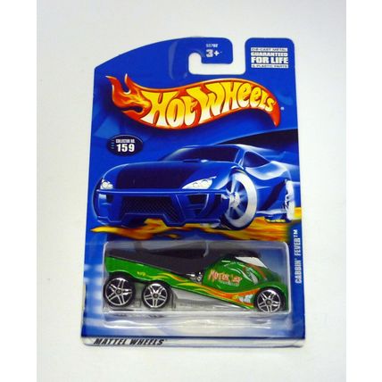 Hot Wheels Cabbin' Fever #159 Green Die-Cast Truck 2001