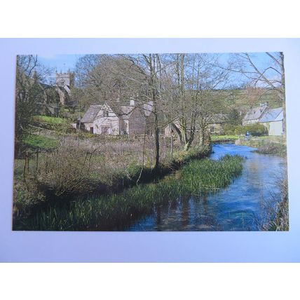 Upper Slaughter, Gloucestershire Postcard