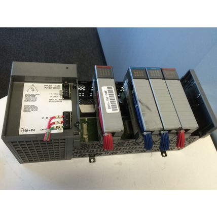 ALLEN BRADLEY SLC-500 PLC 1746-A7,1746-P4,1746-OA16,1746-OB16,1746 -IB16,BU