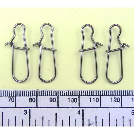 clips de ligne / cerf-volant - grand (test de 25 kg) - pack de 2 paires