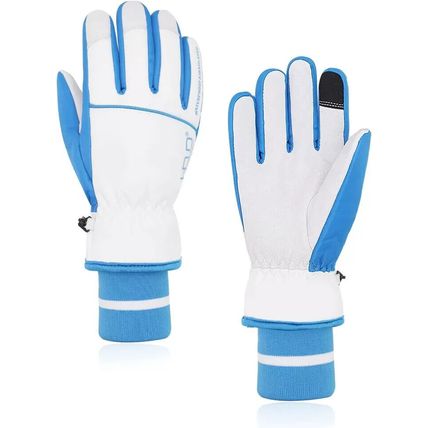 Handylandy Waterproof Ski Gloves for Men Women, Grip Winter Gloves XS size.. UK