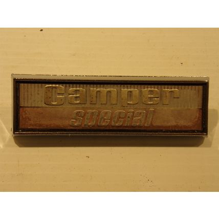 1974 - 1977 Ford Truck Camper Special Emblem OEM #D4TB-16098-AA 1975 1976