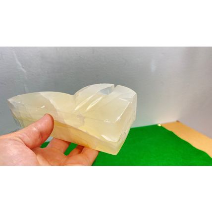 Vintage White Wedge Marble Bookends, set of 2, Bookshelf Decor, Natural stone, O