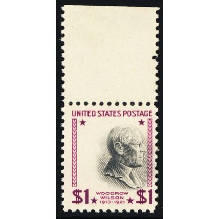 832, Mint NH $1 - HUGE Color Shift Error - WoW - Stuart Katz