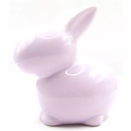 Lilac Bunny Ornament Figurine Ceramic 11 CM Great Easter Gift Hop Hoppity Decor