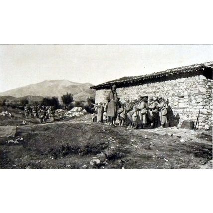 IN SERBIAN MACEDONIA ON THE VARDAR 1915 WORLD WAR I PRINT