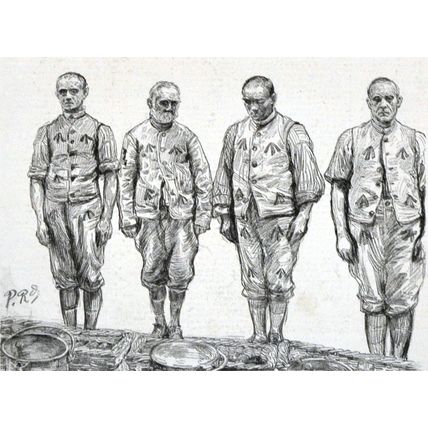 CONVICT LIFE AT WORMWOOD SCRUBS 1889 Paul Renouard VICTORIAN ENGRAVINGS