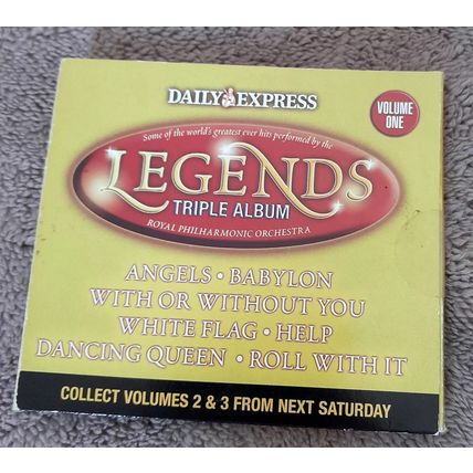 Royal Philharmonic Orchestra : Legends : Triple promo CD from the Express